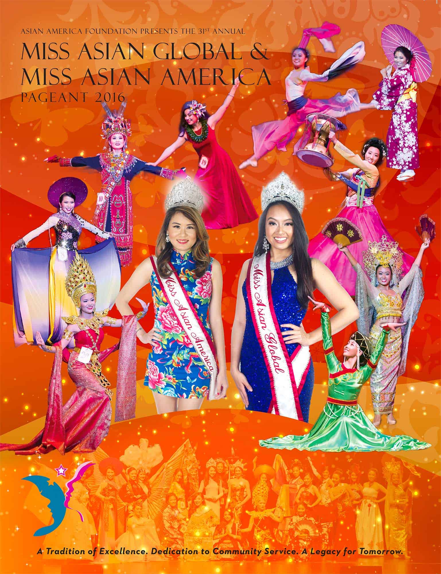2016 Miss Asian Global & Miss Asian America Pageant Cover